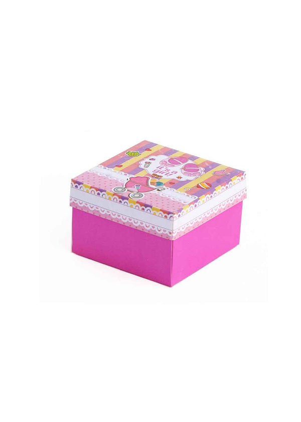 It's a Girl - Baby Announcements Sweet Packaging Boxes - Baby Announcement Gift Boxes - Assemble It Yourself