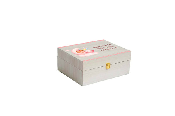 Premium Wooden Box | Baby Shower Wooden Box | Baby Box | New Born Baby Gift Box