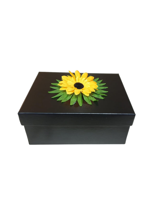 Black Floral Box for Gift Presentation
