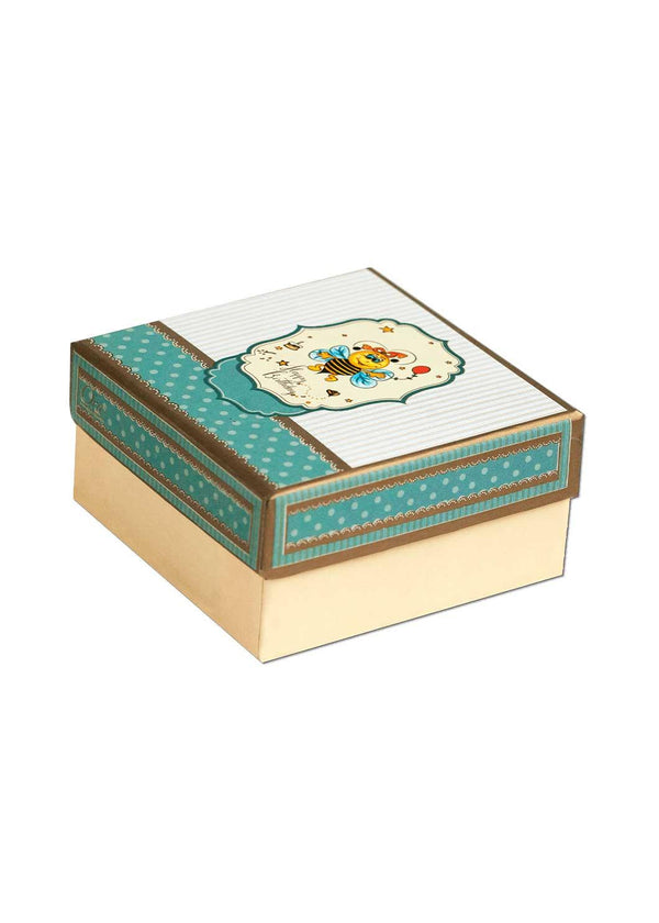 Beemo Character Birthday Design Box for Packing - Happy Birthday Empty Box - 0.25 Kg Sweet Box - BoxGhar