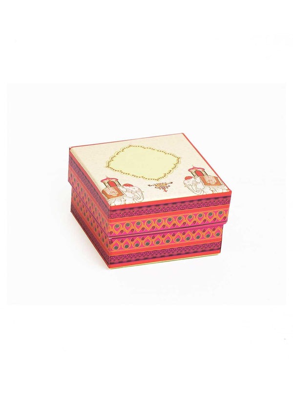 Nikah Mubarak Bidh Box - Custom Message Print - Multipurpose Box - BoxGhar