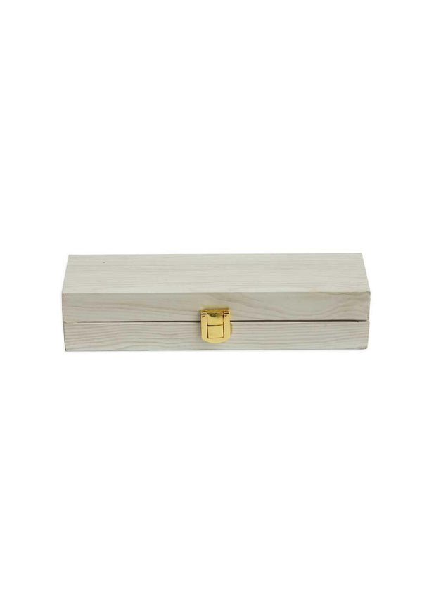 Premium Wooden Box | Rectangle Shape Wooden Box | Wedding Bracelet Box | Wedding gift for married couple Couples witnesses | Mou Dikhai Box | Bracelet Wooden Box - BoxGhar