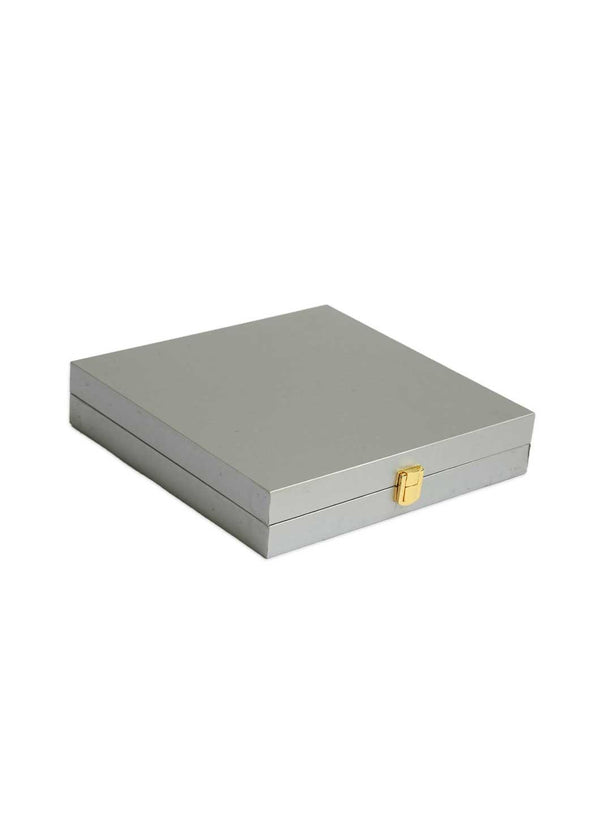 Premium Wooden Box | Square Shape Wooden Box | Wedding Necklace Box | Wedding Gift Box | Jewellery Box | Premium Set | Necklace Packaginf Box - BoxGhar