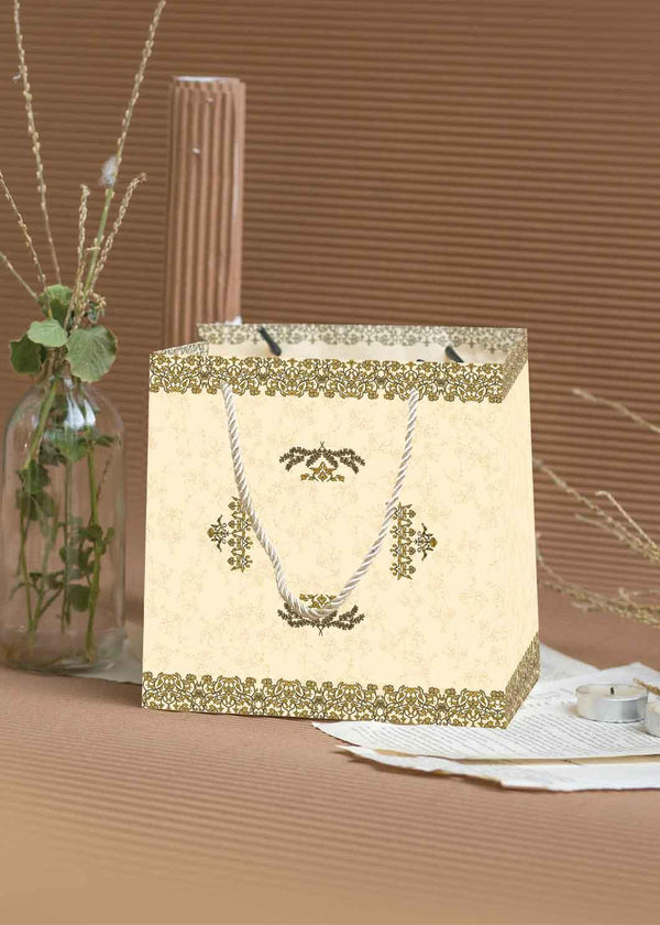 Luxury Gold Ornament Design Bag for Packing Paper Bags - BoxGhar