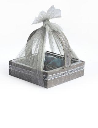 Net Ribbon Medium Baskets Design for Packing Baskets - BoxGhar
