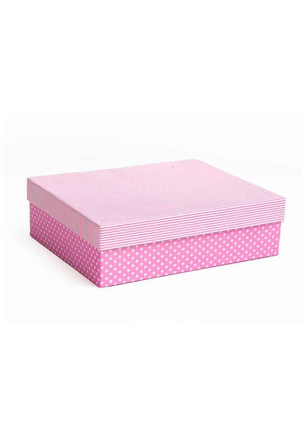 Dotted Base With Line Cover Gift Packing Box