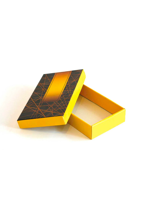 Black And Golden Design Box For Packing