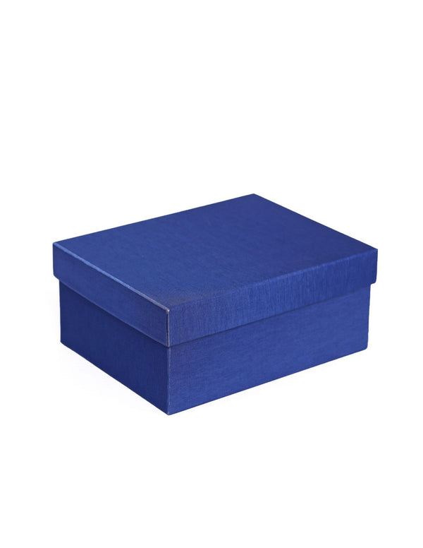 Plain Navy Blue Box for Gift Presentation