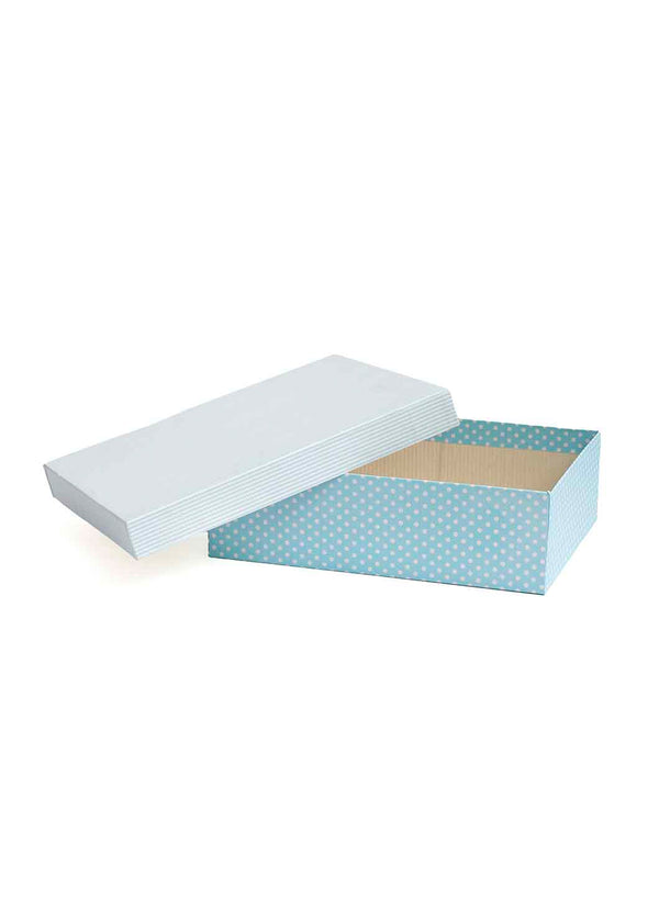 Dotted Base With Line Cover Gift Packing Box