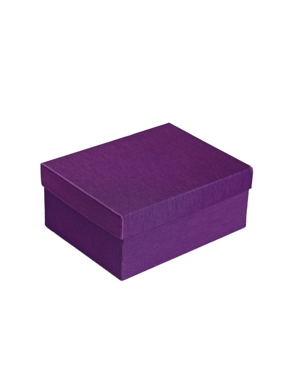 Plain Violet Box for Gift Presentation