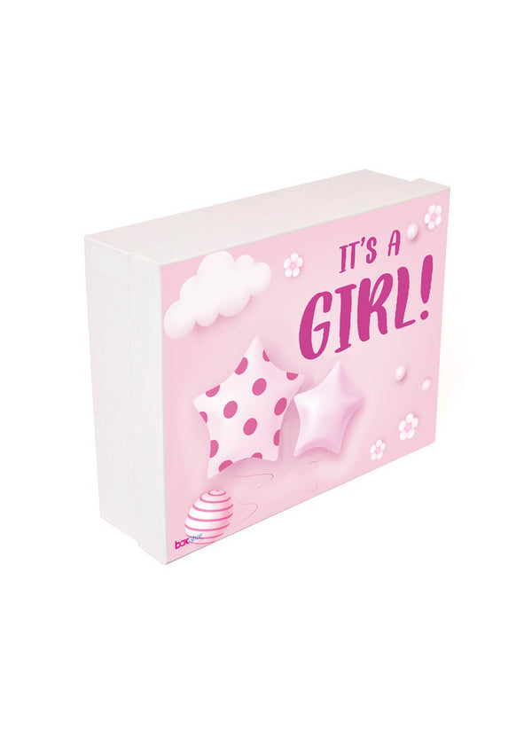 Welcome Baby Girl Gift Box - Large