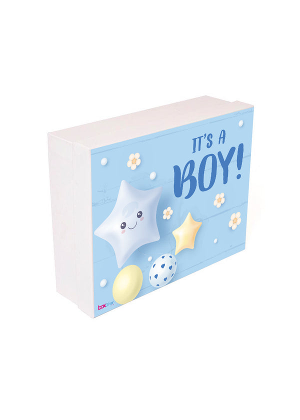 Welcome Baby Boy Gift Box - Large