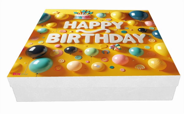 Festive Birthday Gift Box - "HAPPY BIRTHDAY"