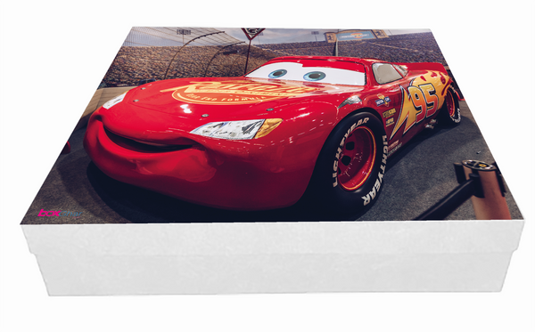 Lightning McQueen - "Cars" 3D Model Display Box