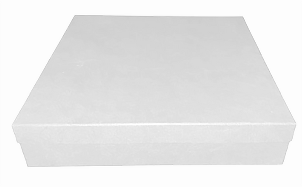 Versatile Plain White Gift Box - Customizable