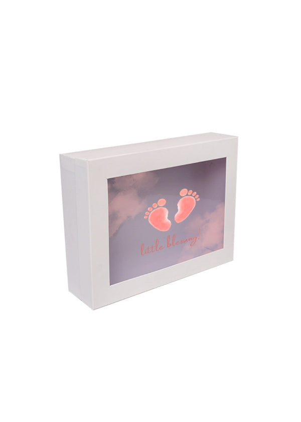 White Color Window Quote Box For Gifts Packaging