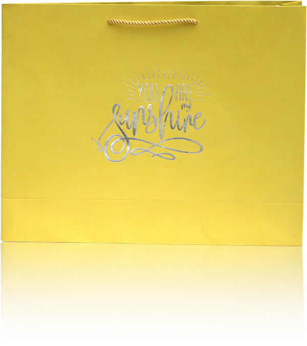 "You Are My Sunshine" Yellow Handbag