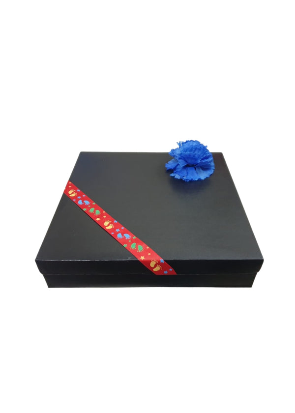 Black Square Flower Box - Black Box For Cloth Packaging - Plain Empty Black Box - Black Box For Clothe Packaging Wholesale