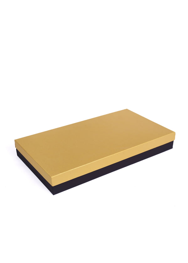 Gold & Black Color Box for Packing - Sweet Box