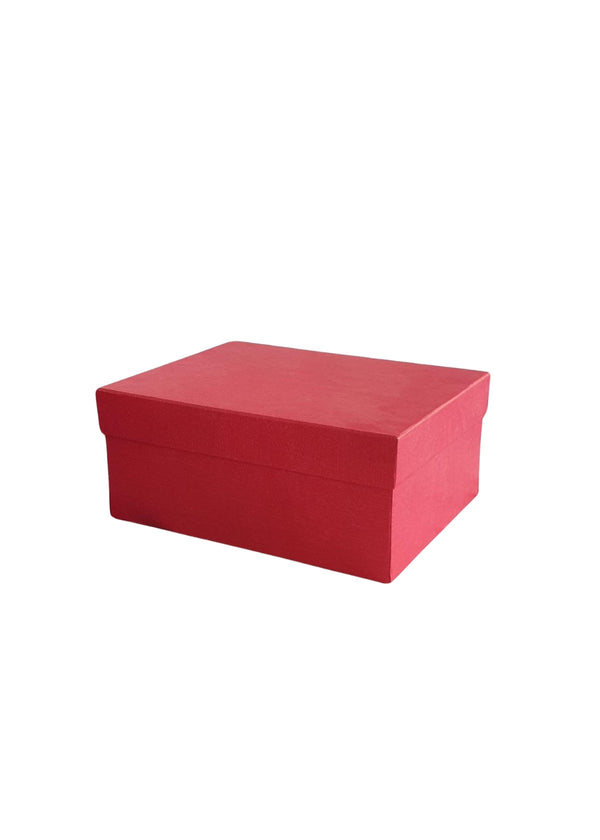 Plain Red Box for Gift Presentation