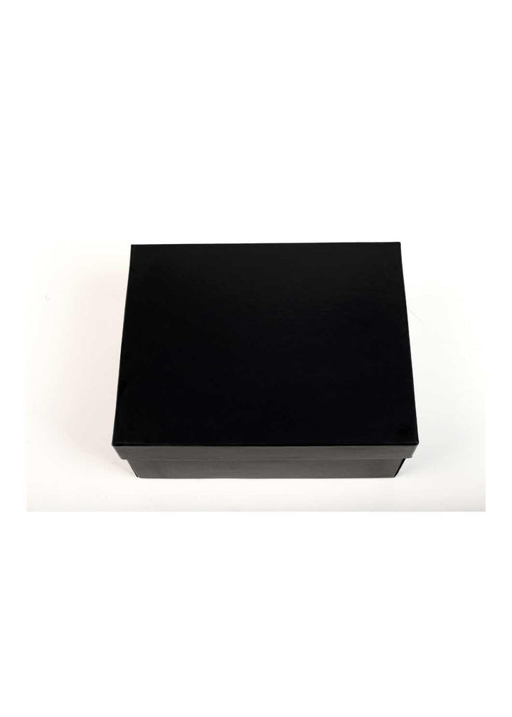 Plain Black Box for Gift Presentation - BoxGhar