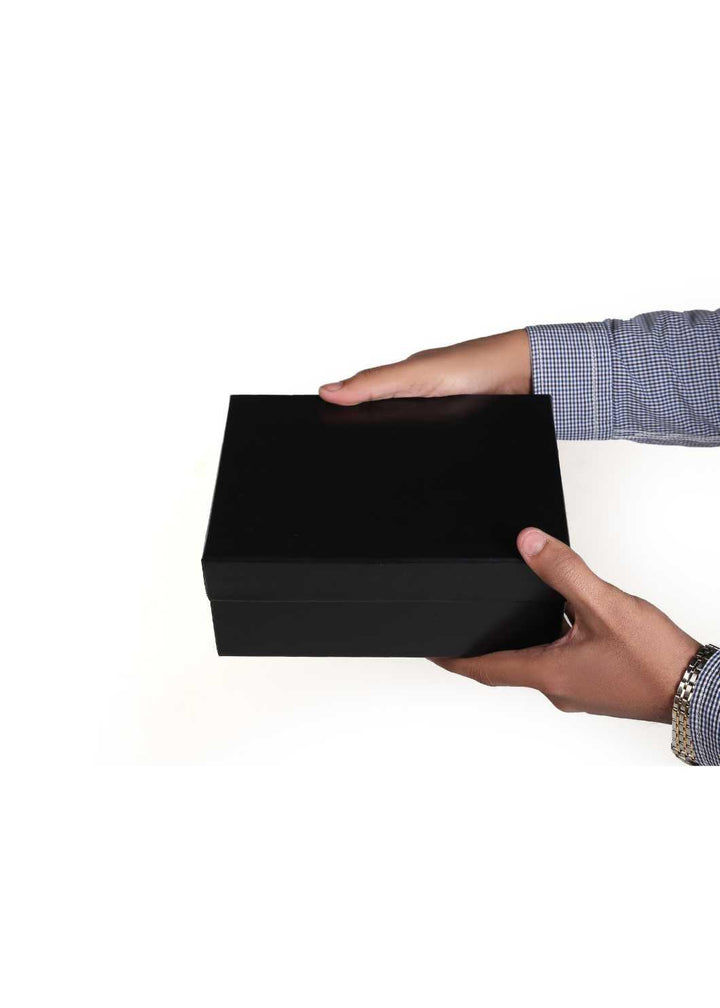 Plain Black Box for Gift Presentation | Sweet Packaging Gift Box - BoxGhar