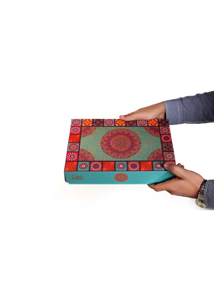 Decorative Mandalas Elements Design Box for Packing - BoxGhar