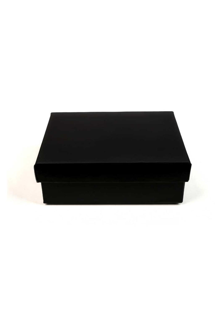 Plain Black Box for Gift Presentation | Sweet Packaging Gift Box - BoxGhar