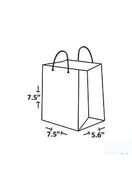 Plain Golden Paper Bag for Multipurpose Packag - Golden Paper Bag - BoxGhar