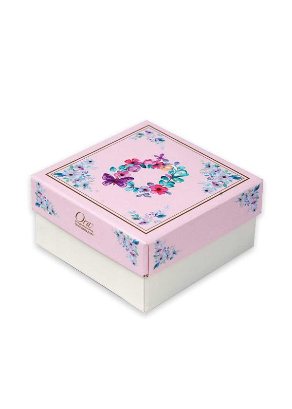 Water Colour Texture Floral Design Box for Packing - BoxGhar