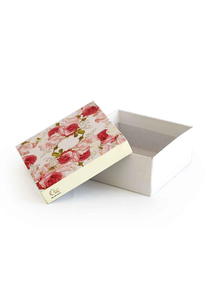 Pink Flower Design Box for Packing - BoxGhar