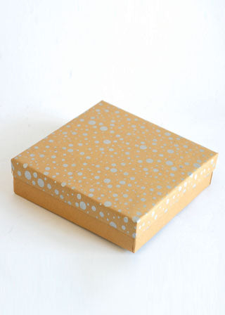 Craft Box Dotted Pattern Design Box for Packing