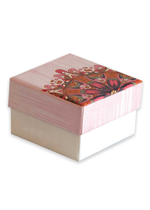 Spring Flowers Design Box for Packing Ring Boxes - Ring Gift Boxes