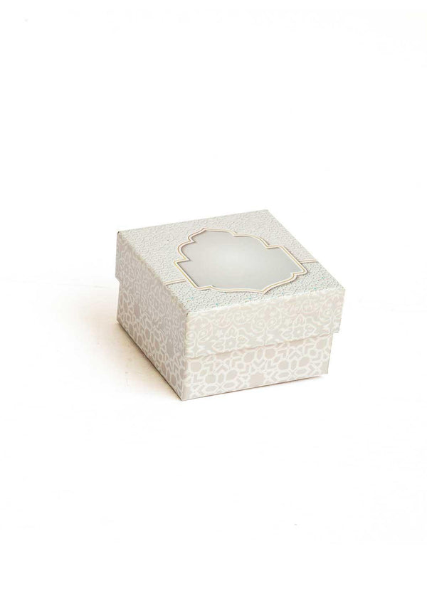 Silver Bidh Box - Custom Message Space - Multipurpose Box - Sqare Box - BoxGhar