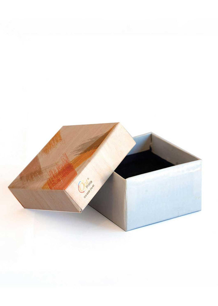 Off White Texture Design Box for Packing Gifts - BoxGhar