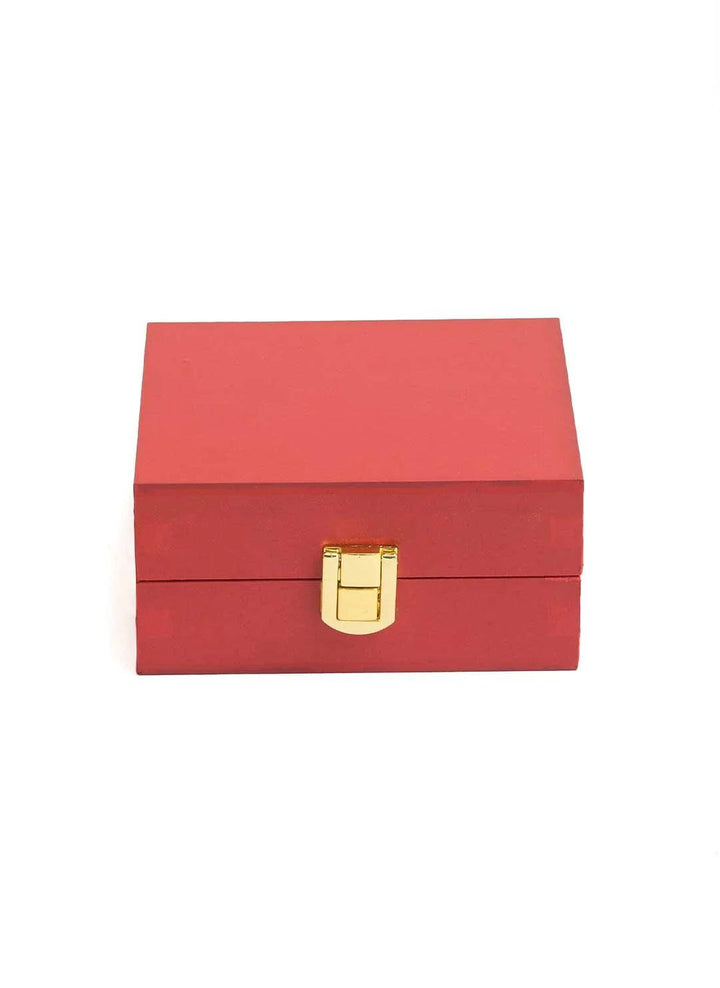 Small Premium Jewellery Box - Premium Gift Box - Custom Print Wooden Box | Remembrance Box Wedding Personalized | Bidh box - BoxGhar
