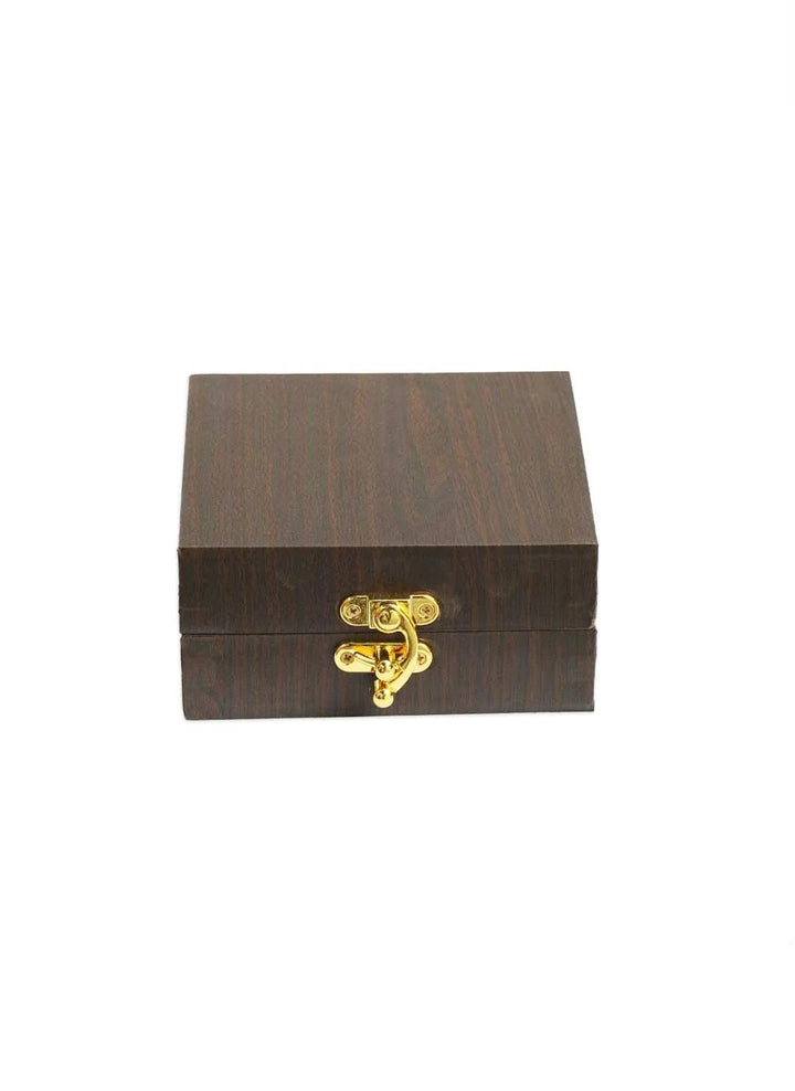 Small Premium Jewellery Box - Premium Gift Box - Custom Print Wooden Box | Remembrance Box Wedding Personalized | Bidh box - BoxGhar