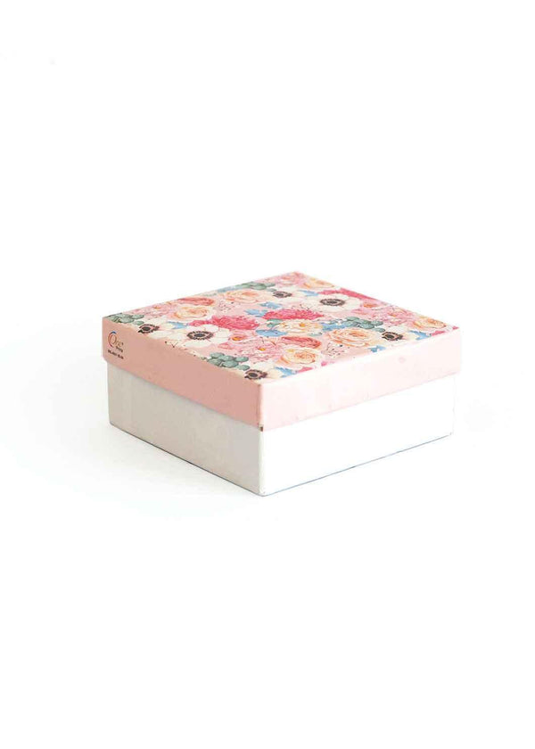 Pink Flower Design Box for Packing - BoxGhar