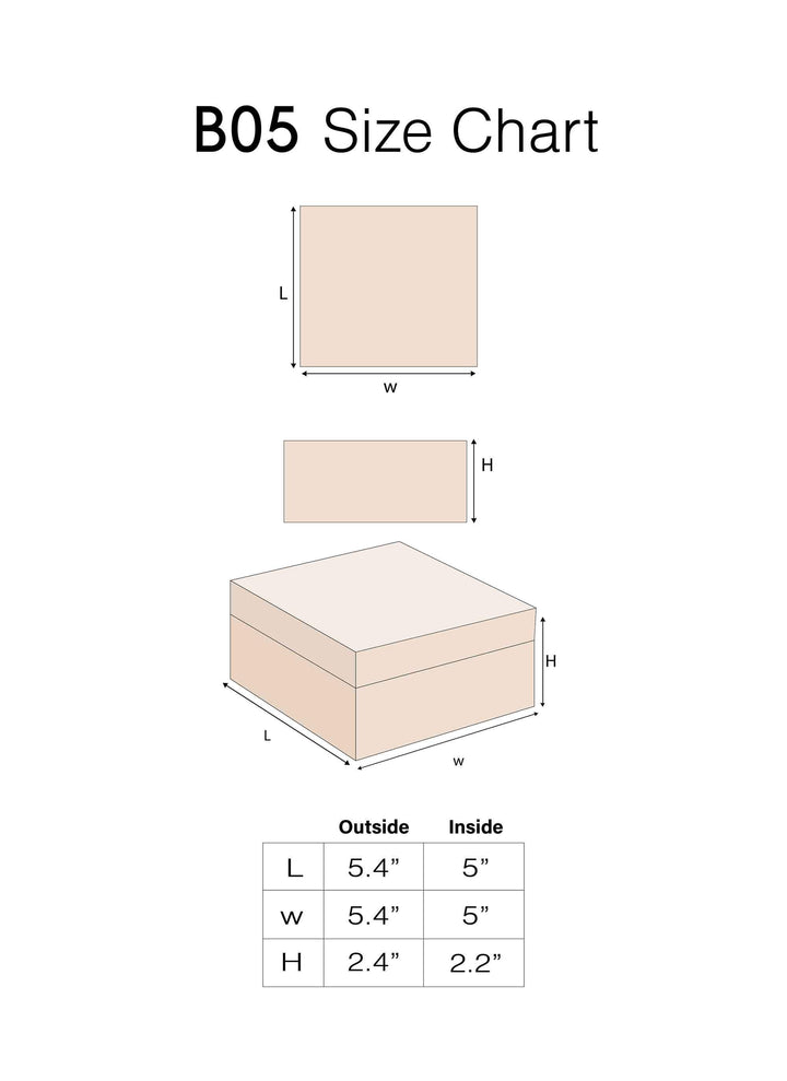 Pink Flower Design Box for Packing - BoxGhar