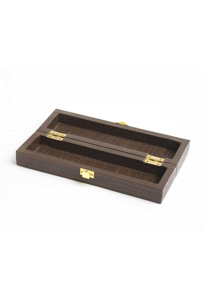 Premium Wooden Box | Rectangle Shape Wooden Box | Wedding Bracelet Box | Wedding gift for married couple Couples witnesses | Mou Dikhai Box | Bracelet Wooden Box - BoxGhar