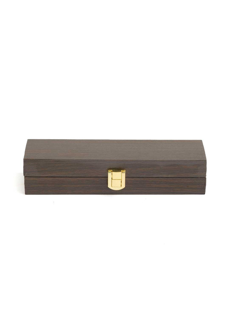 Premium Wooden Box | Rectangle Shape Wooden Box | Wedding Bracelet Box | Wedding gift for married couple Couples witnesses | Mou Dikhai Box | Bracelet Wooden Box - BoxGhar