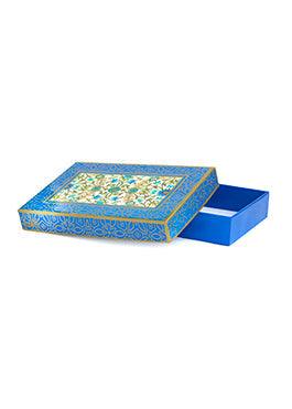 Gold Pattern with Floral Design Box For Packing Workshop Event Boxes - BoxGhar