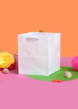 Plain White Design Bag for Packing Paper Bags - BoxGhar