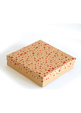 Craft Box Dotted Pattern Design Box for Packing