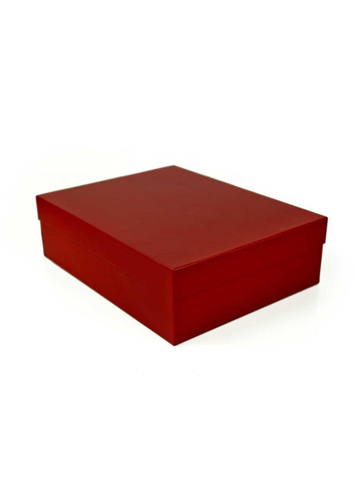 Red Color Solid Box For Cloth Packing - BoxGhar