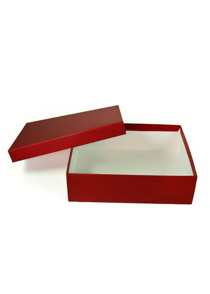 Red Color Solid Box For Cloth Packing - BoxGhar