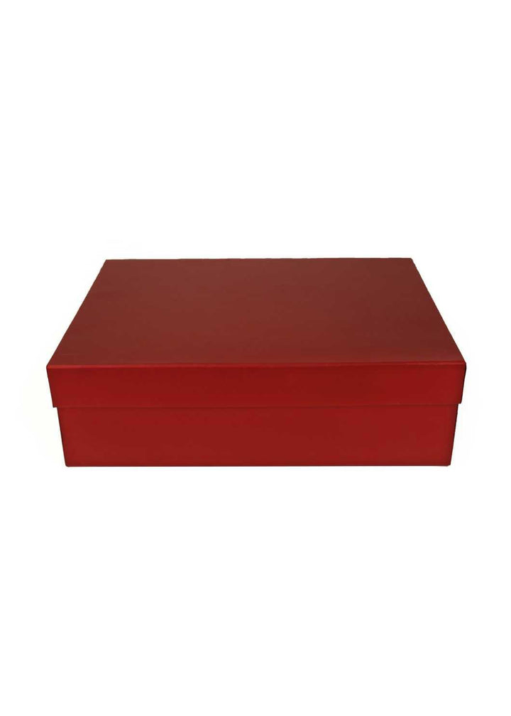 Red Color Solid Box For Cloth Packing - BoxGhar