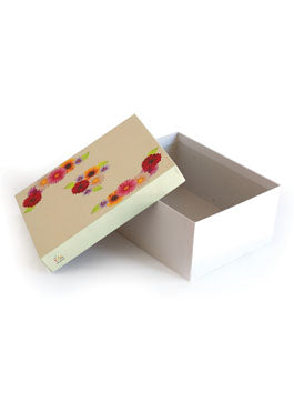 Multi Flowers Design Box for Packing